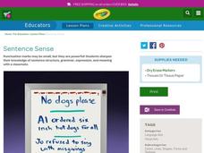 Sentence Sense Lesson Plan Sentence Sense Lesson Plan