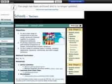 Sentences Lesson Plan Sentences Lesson Plan