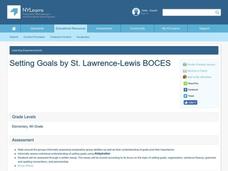 Setting Goals Lesson Plan Setting Goals Lesson Plan