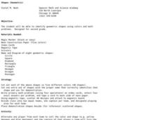 Shapes (Geometric) Lesson Plan Shapes (Geometric) Lesson Plan
