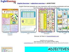 Adjectives Interactive Adjectives Interactive
