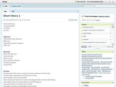 Short Story Lesson Plan Short Story Lesson Plan