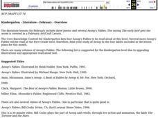 Aesop's Fables Lesson Plan Aesop's Fables Lesson Plan