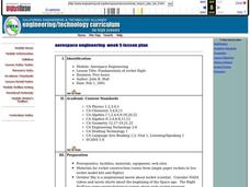 Aerospace Engineering Lesson Plan Aerospace Engineering Lesson Plan