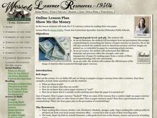 Show Me the Money Lesson Plan Show Me the Money Lesson Plan