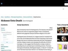 Sickness Unto Death Interactive Sickness Unto Death Interactive