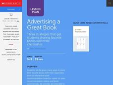 Advertising Books Lesson Plan Advertising Books Lesson Plan