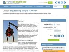 Simple Machines Lesson Plan Simple Machines Lesson Plan