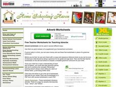 Adverbs Worksheet Adverbs Worksheet