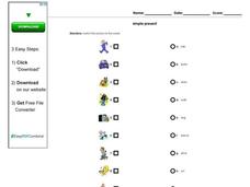 Simple Present Worksheet Simple Present Worksheet