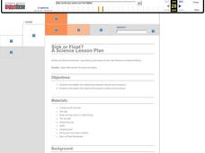 Sink or Float? Lesson Plan Sink or Float? Lesson Plan