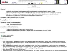 Size It Up Lesson Plan Size It Up Lesson Plan