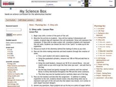 Slimy cells Lesson Plan Slimy cells Lesson Plan