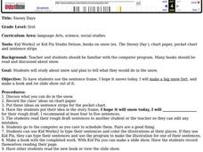Snowy Days Lesson Plan Snowy Days Lesson Plan