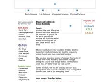 Solar Energy Lesson Plan Solar Energy Lesson Plan