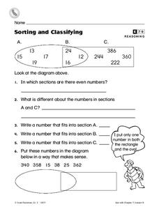 Sorting and Classifying Organizer Sorting and Classifying Organizer
