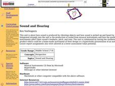 Sound and Hearing Lesson Plan Sound and Hearing Lesson Plan