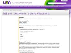 Sound Vibrations Lesson Plan Sound Vibrations Lesson Plan