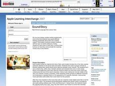 Sound/Story Lesson Plan Sound/Story Lesson Plan