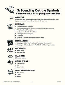 Sounding Out the Symbols Lesson Plan Sounding Out the Symbols Lesson Plan