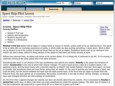 Space Ship Pilot Lesson Plan Space Ship Pilot Lesson Plan