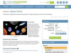 Space Travel Lesson Plan Space Travel Lesson Plan