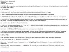 Spider webs Lesson Plan Spider webs Lesson Plan
