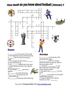 Sports and Olympics - Word Puzzle Lesson Plan Sports and Olympics - Word Puzzle Lesson Plan