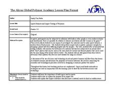 Sports Helmets and Impact Testing of Polymers Lesson Plan Sports Helmets and Impact Testing of Polymers Lesson Plan