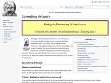 Sprouting Artwork Lesson Plan Sprouting Artwork Lesson Plan