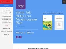 Stand Tall, Molly Lou Melon Lesson Plan Lesson Plan Stand Tall, Molly Lou Melon Lesson Plan Lesson Plan