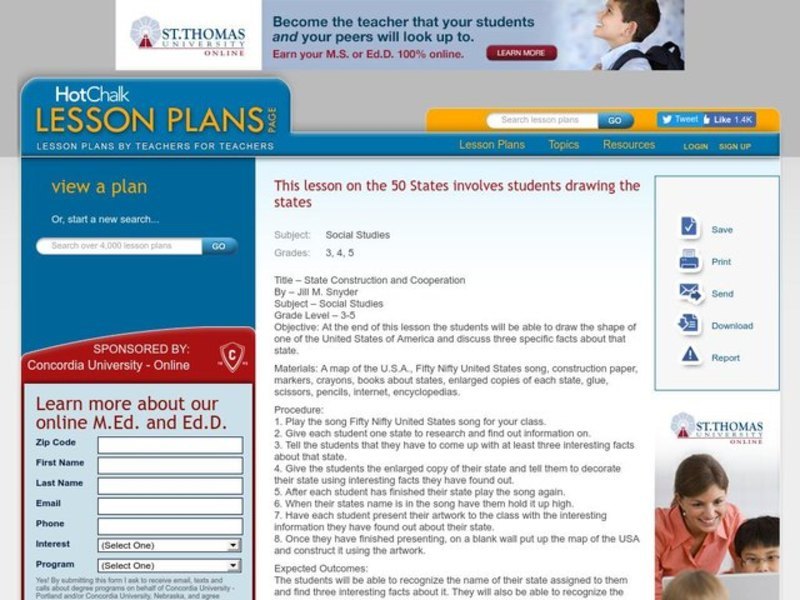 State Construction And Cooperation Lesson Plan State Construction And Cooperation Lesson Plan