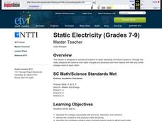 Static Electricity Lesson Plan Static Electricity Lesson Plan
