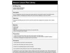 All Mixed Up Lesson Plan All Mixed Up Lesson Plan