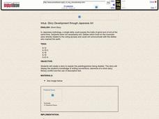 Story Development Through Japanese Art Lesson Plan Story Development Through Japanese Art Lesson Plan