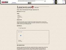 STORY DEVELOPMENT THROUGH JAPANESE ART Lesson Plan STORY DEVELOPMENT THROUGH JAPANESE ART Lesson Plan