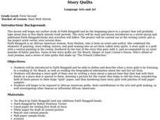 Story Quilts Lesson Plan Story Quilts Lesson Plan