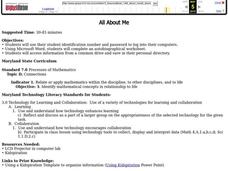 All About Me Lesson Plan All About Me Lesson Plan