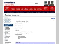 Storytelling Lesson Plan Storytelling Lesson Plan