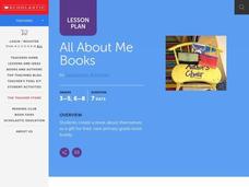 All About Me Books Lesson Plan All About Me Books Lesson Plan