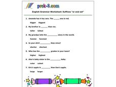 Suffixes: er and est Worksheet for 2nd - 4th Grade | Lesson Planet suffixes-er-and-est-worksheet-for-2nd-4th-grade-lesson-planet