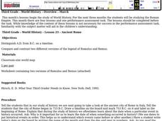 Ancient Rome Lesson Plan Ancient Rome Lesson Plan