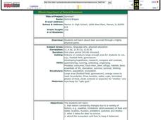 Survivor! Lesson Plan Survivor! Lesson Plan