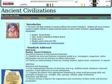 Ancient Civilizations Lesson Plan Ancient Civilizations Lesson Plan