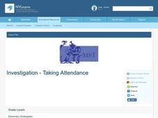 Taking Attendance Lesson Plan Taking Attendance Lesson Plan