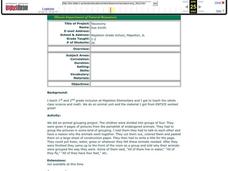 Taxonomy Lesson Plan Taxonomy Lesson Plan