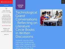 Technological Grand Conversations Lesson Plan Technological Grand Conversations Lesson Plan