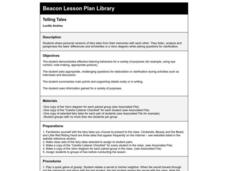 Telling Tales Lesson Plan Telling Tales Lesson Plan
