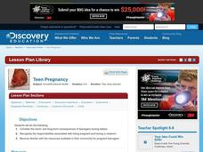 Teen Pregnancy Lesson Plan Teen Pregnancy Lesson Plan