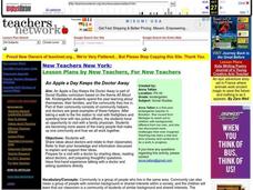 An Apple a Day Keeps the Doctor Away Lesson Plan An Apple a Day Keeps the Doctor Away Lesson Plan